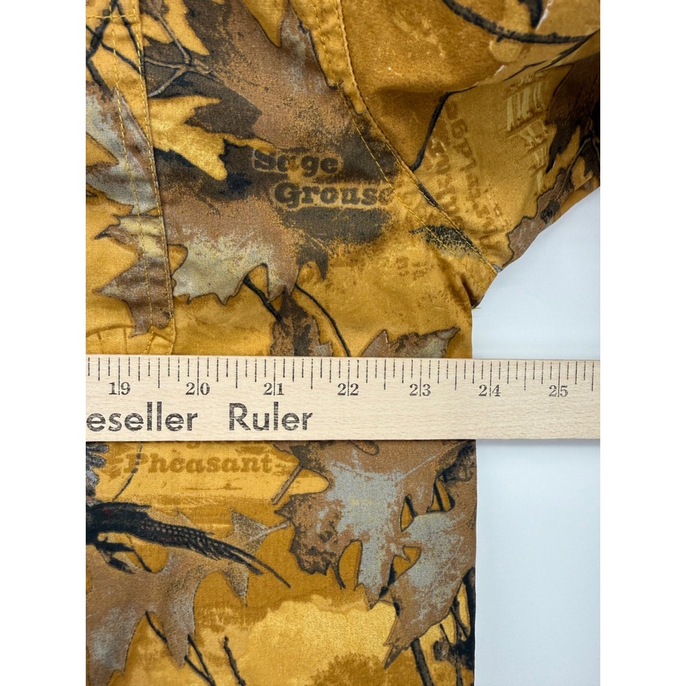 Columbia Shirt Mens Large Yellow Bird Camo PHG Performance Hunting Gear Cotton - Picture 7 of 9